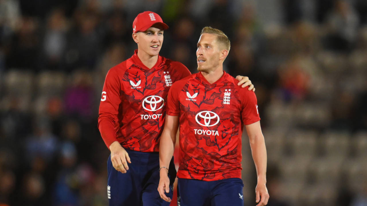 Luke Wood claimed three wickets to throttle West Indies' chase, England vs West Indies, 3rd T20I, Southampton, June 10, 2025