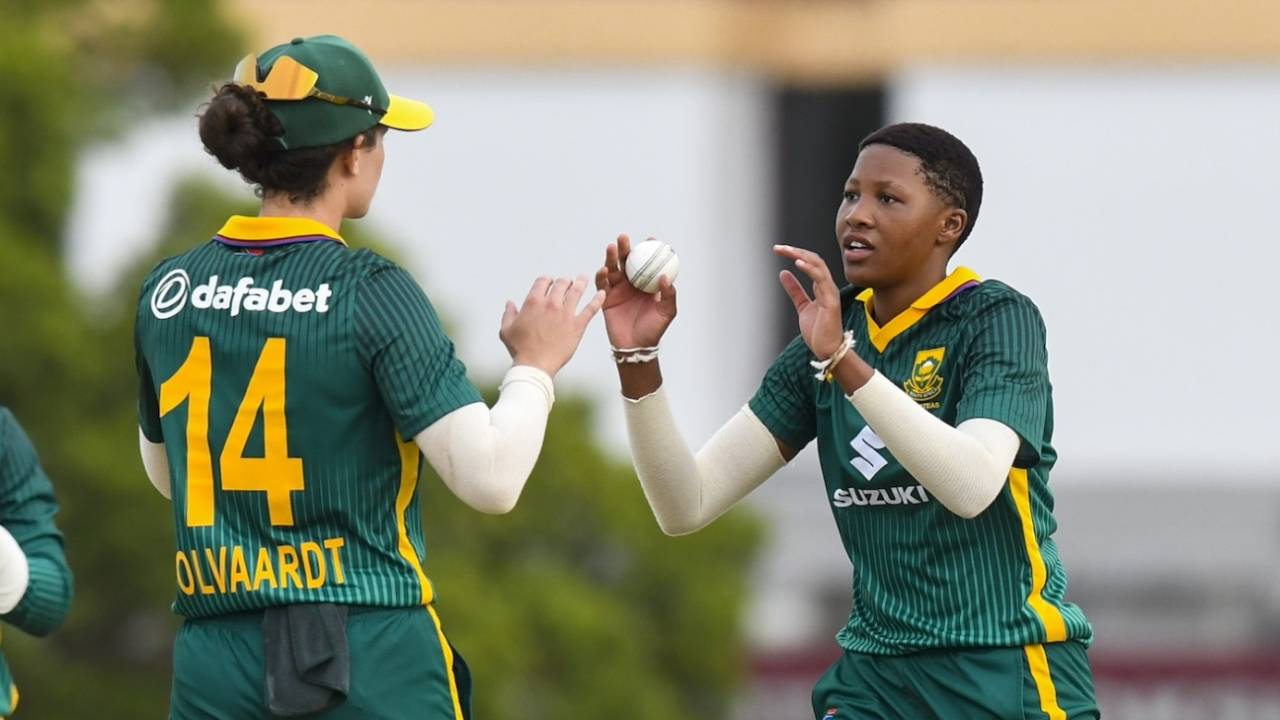 Ayanda Hlubi picked up three wickets, West Indies vs South Africa, 1st ODI, Cave Hill, June 11, 2025
