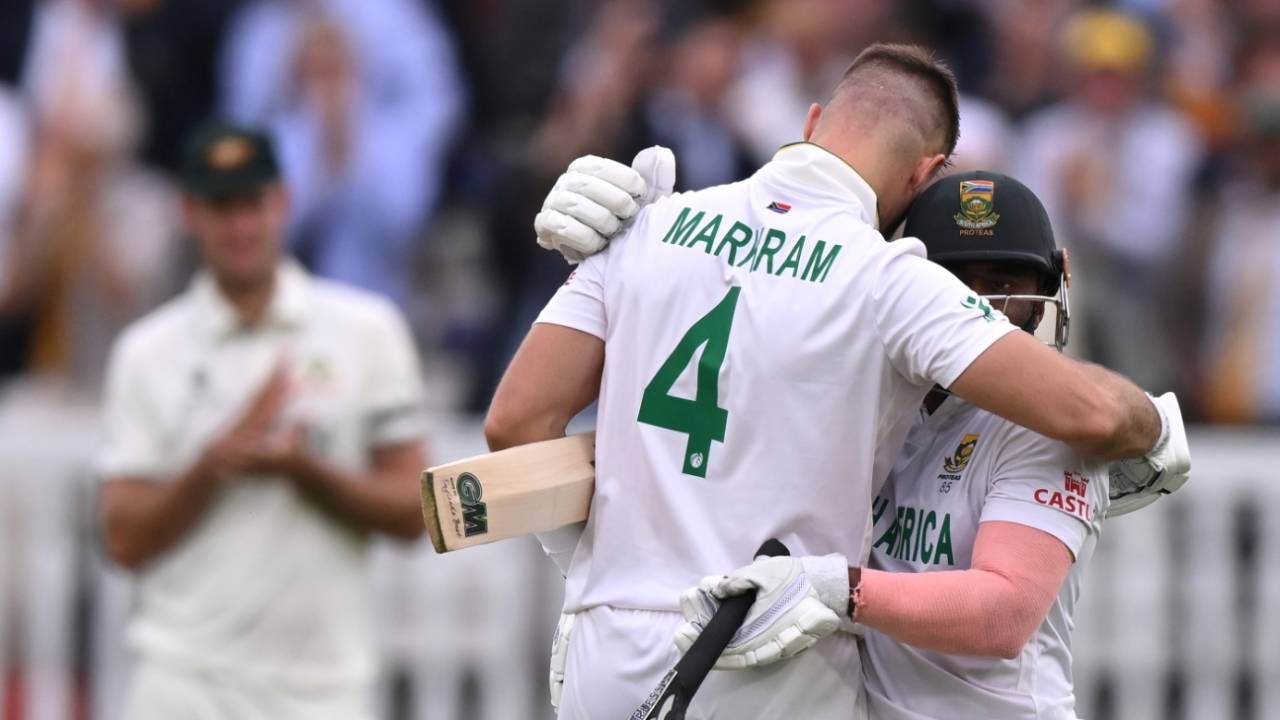 Aiden Markram and Temba Bavuma have put on an unbroken 143 for the third wicket, Australia vs South Africa, World Test Championship final, 3rd day, Lord's, June 13, 2025
