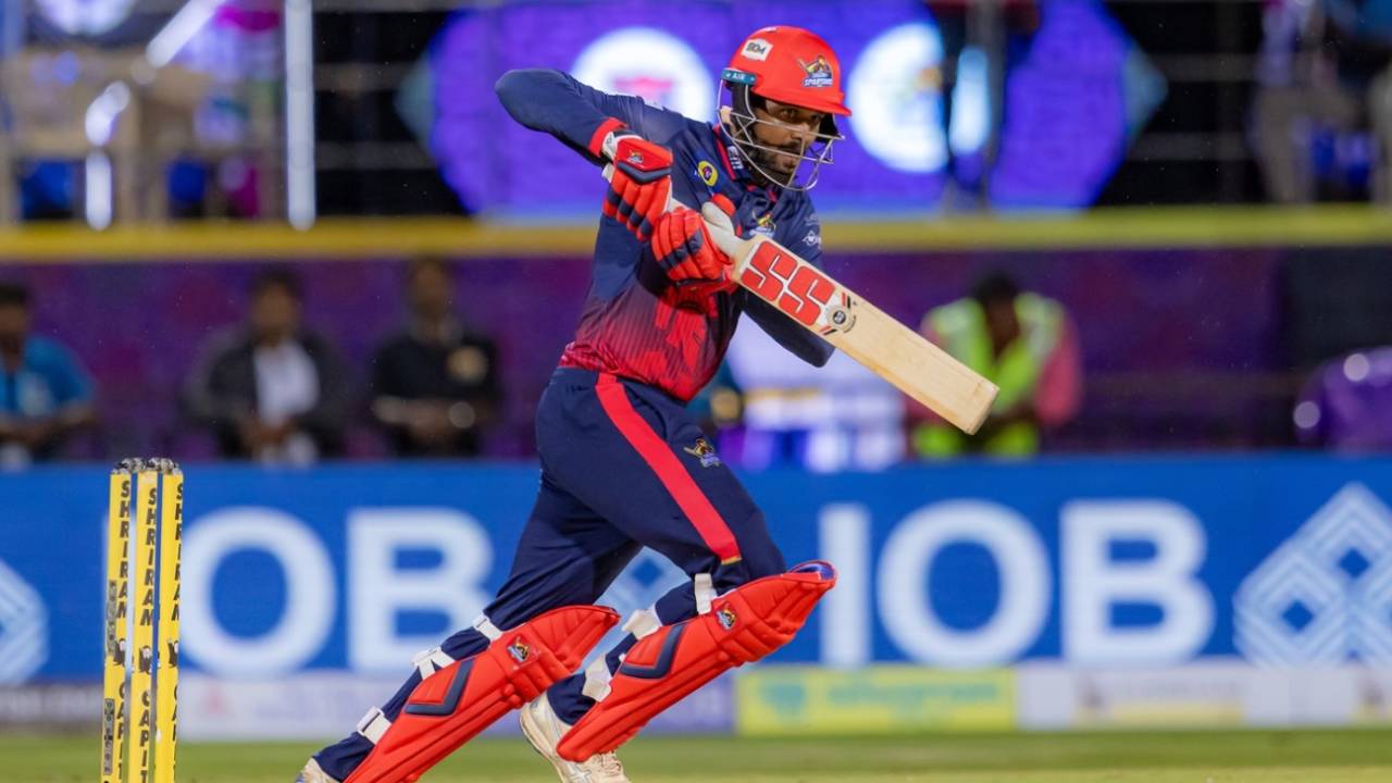 Nidhish Rajagopal anchored Salem Spartans' chase with a fifty, Salem Spartans vs Idream Tiruppur Tamizhans, TNPL 2025, Salem, June 13, 2025