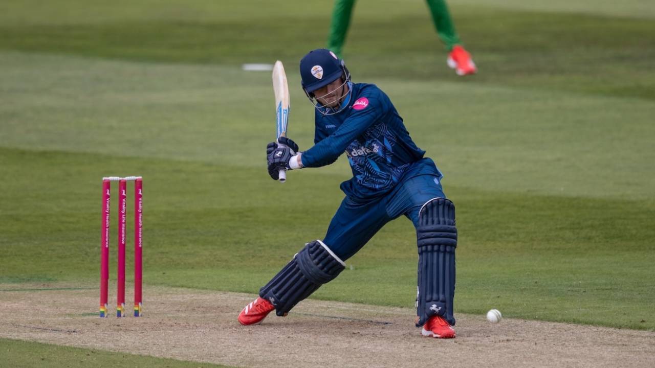 Aneurin Donald smashed fifty from just 18 deliveries, Leicestershire vs Derbyshire, Edgbaston, Men's Vitality Blast, June 14, 2025 