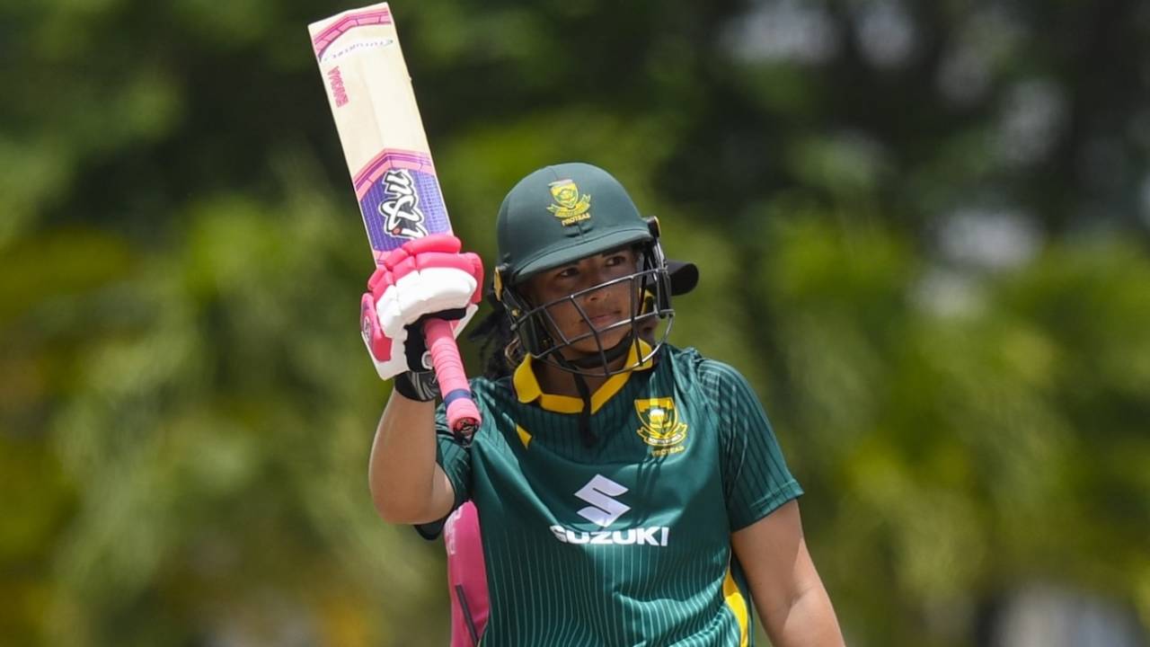 Sune Luus made a match-winning half-century, West Indies vs South Africa, 2nd women's ODI, Cave Hill, June 14, 2025