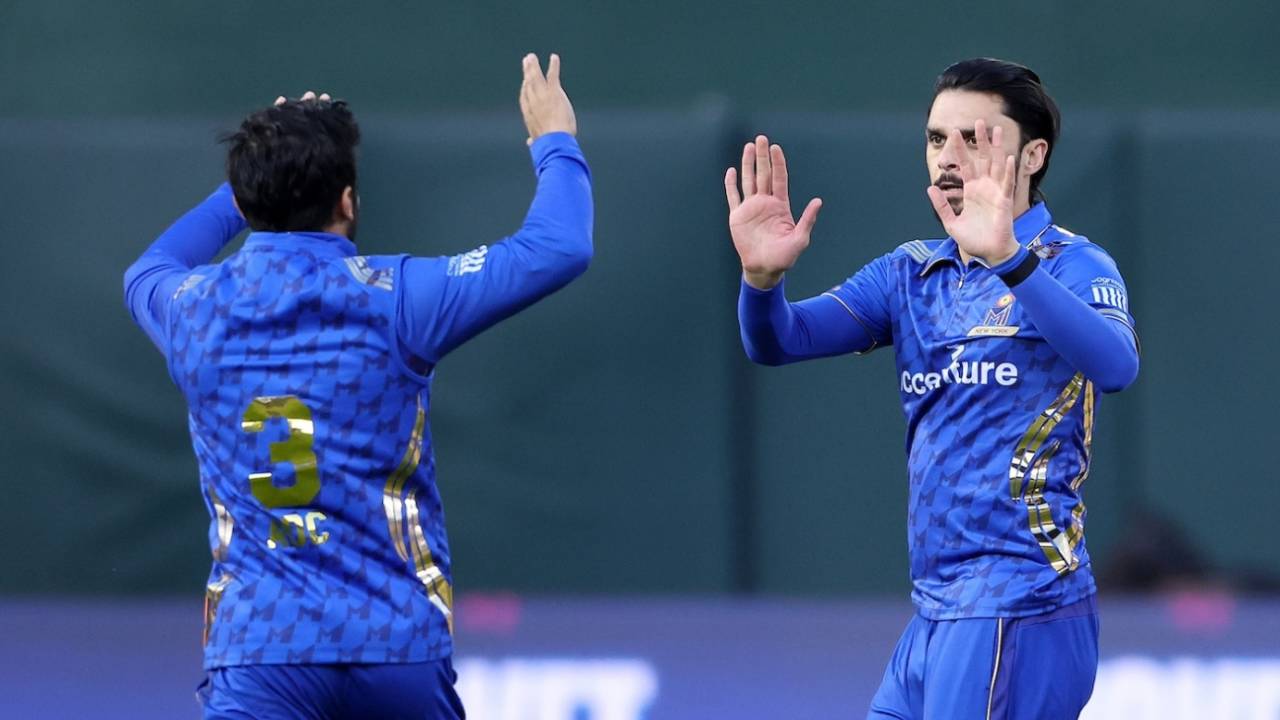 Naveen-ul-Haq got rid of Finn Allen, San Francisco Unicorns vs MI New York, MLC 2025, Oakland, June 15, 2025