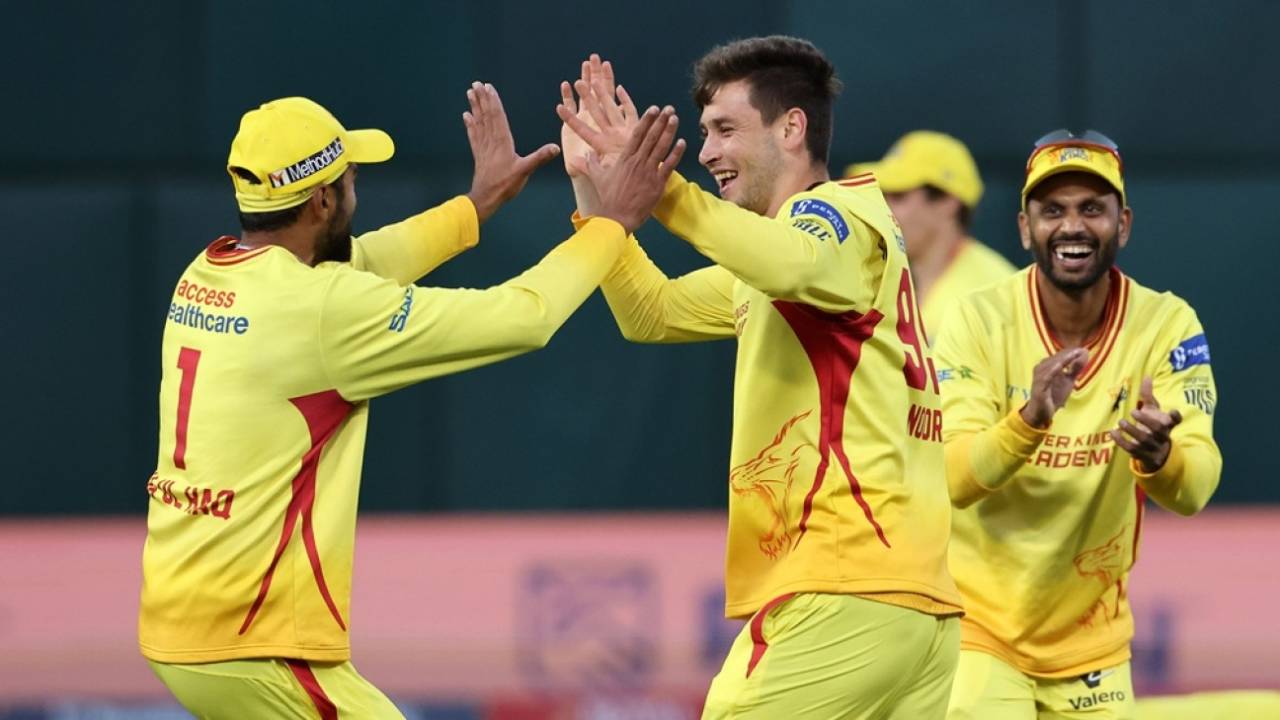Noor Ahmed and Co celebrate a wicket, Seattle Orcas vs Texas Super Kings, Oakland, MLC, June 16, 2025
