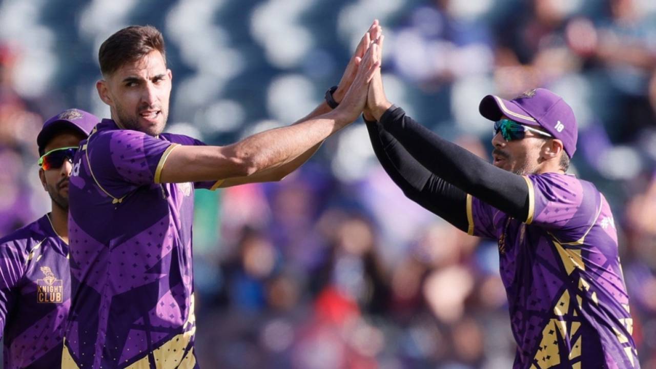 Corne Dry took 2 for 33, Los Angeles Knight Riders vs Washington Freedom, MLC 2025, Oakland, June 17, 2025