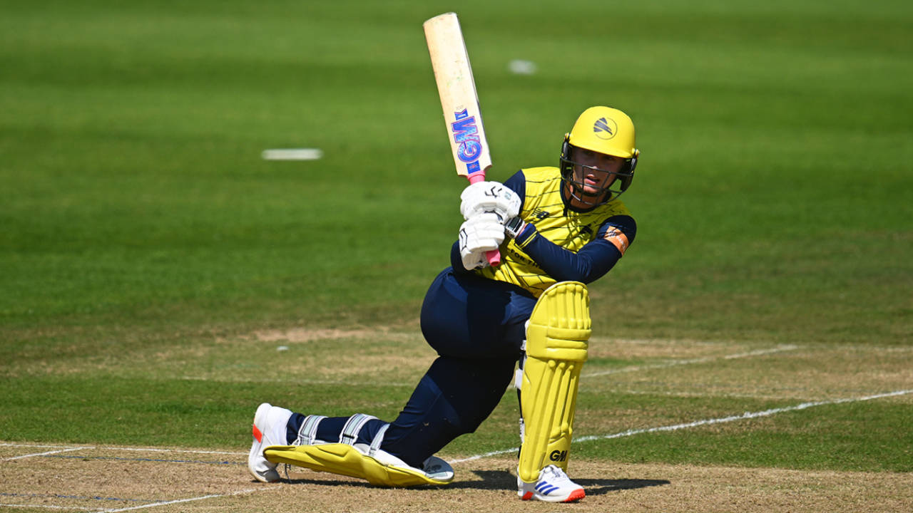 Freya Kemp smacked an unbeaten 65, Somerset vs Hampshire, Women's T20 Blast, Taunton, June 19, 2025