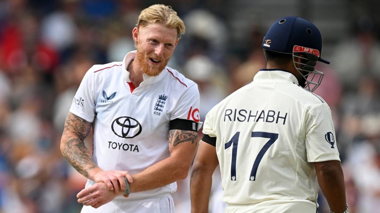 Ben Stokes has a few words for Rishabh Pant, England vs India, 1st Test, Leeds, 1st day, June 20, 2025