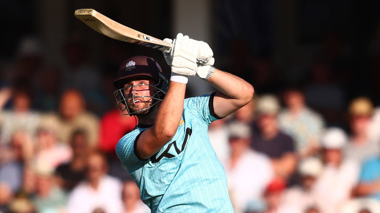 Will Jacks of Surrey bats, Vitality Blast Men, Surrey vs Sussex Sharks, The Kia Oval, June 18, 2025