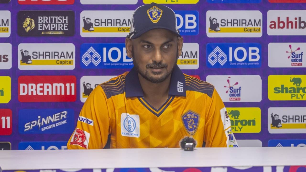 KB Arun Karthik speaks to the media, Tirunelveli, June 20, 2025