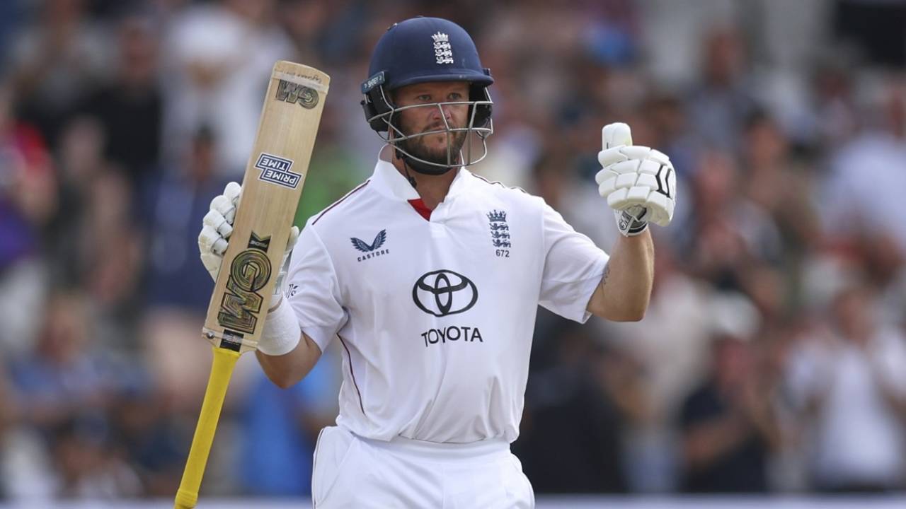 Ben Duckett brought up his fifty off 68 balls, England vs India, 1st Test, Leeds, Day 2, June 21, 2025