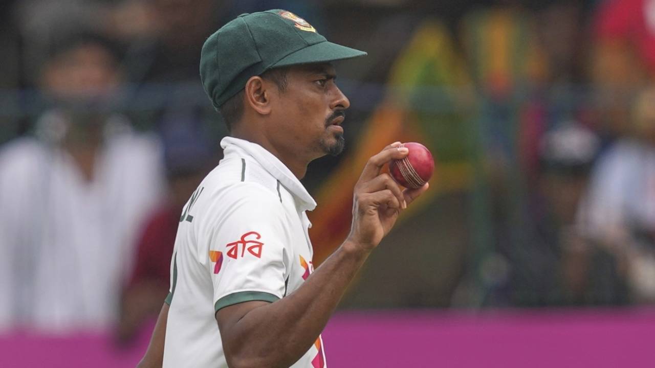 Taijul Islam bagged a five-wicket haul, Sri Lanka vs Bangladesh, 2nd Test, Colombo, 3rd day, June 27, 2025