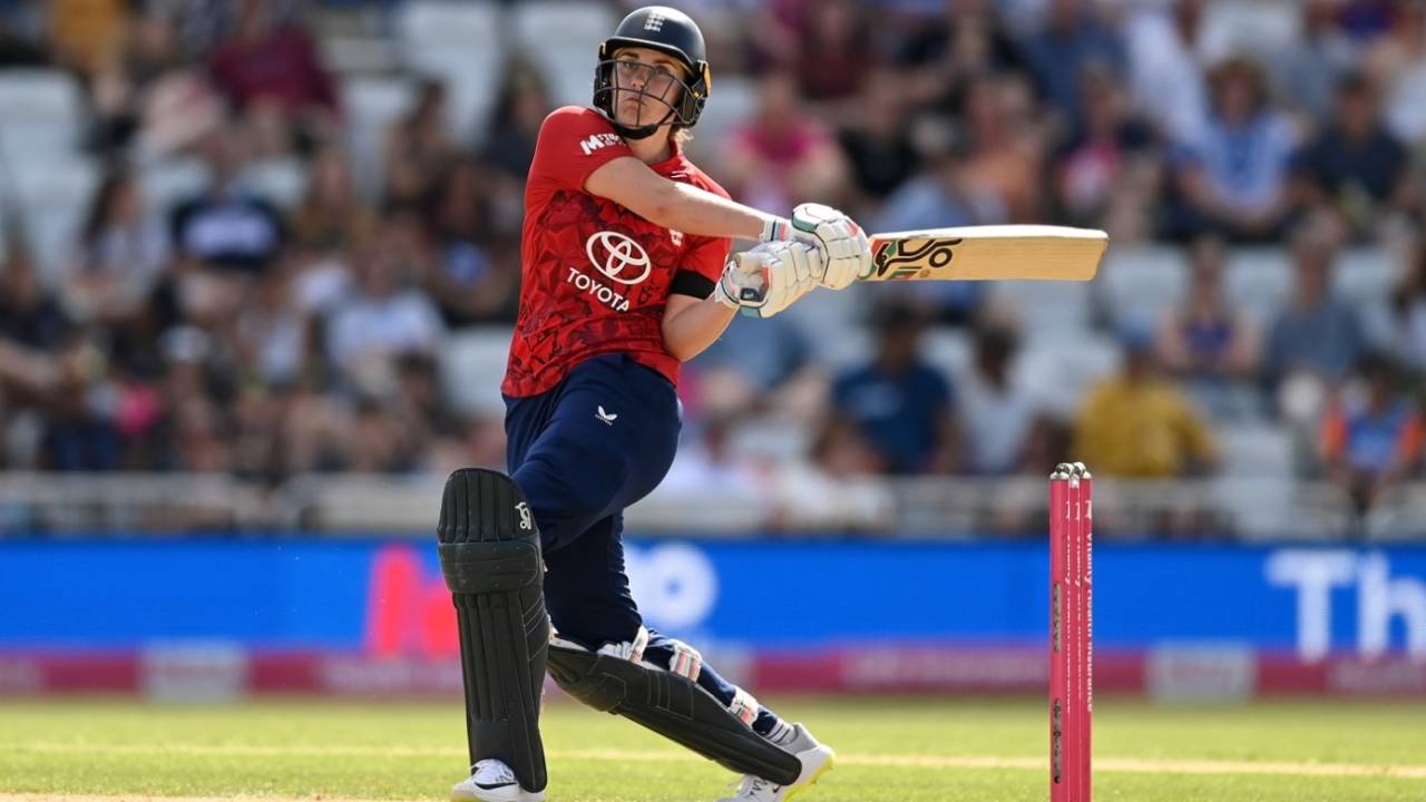 Nat Sciver-Brunt got off the blocks quickly, England vs India, 1st Women's T20I, Nottingham, June 28, 2025
