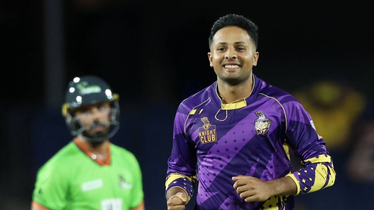 Tanveer Sangha got two wickets in the 13th over, Los Angeles Knight Riders vs Seattle Orcas, MLC 2025, Dallas, June 28, 2025