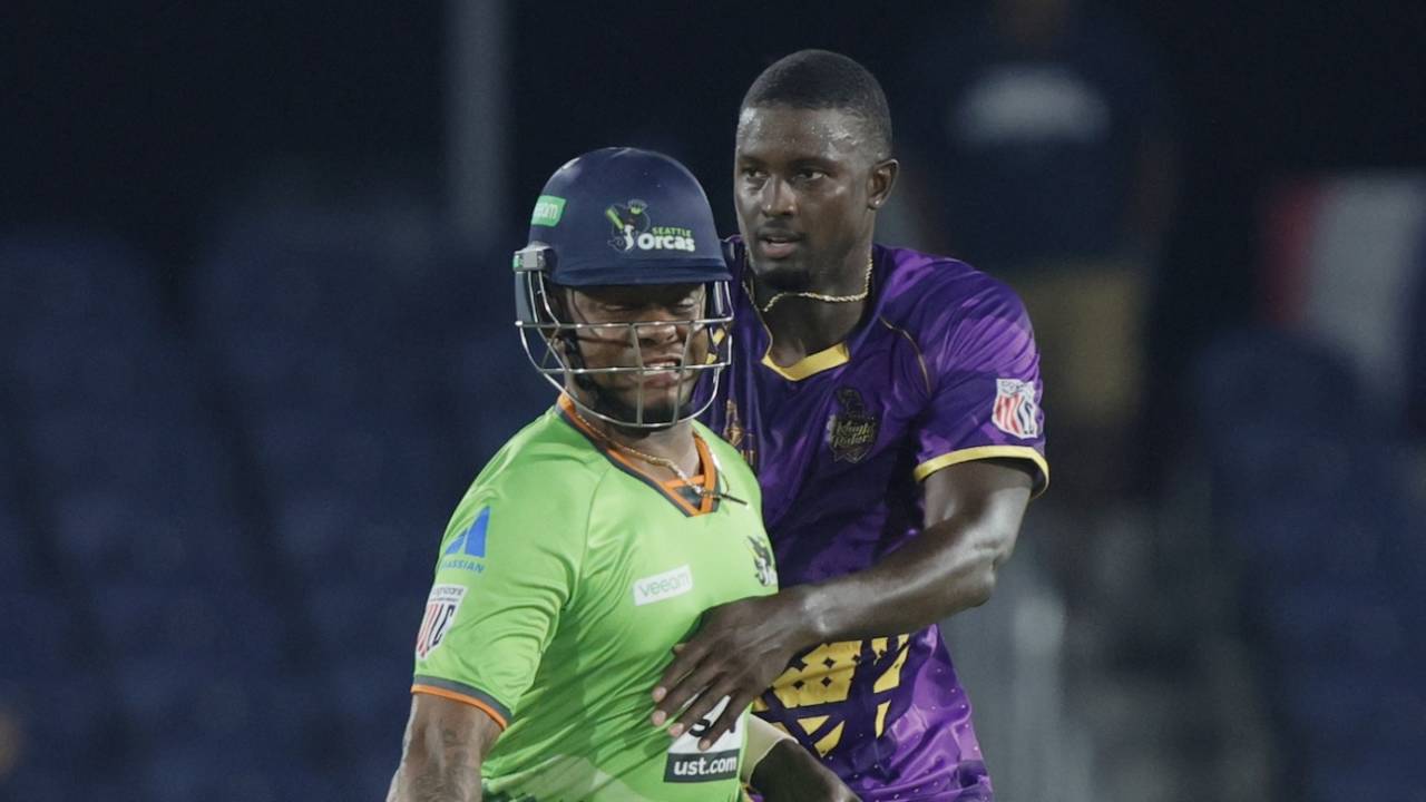 There was nothing Jason Holder or Los Angeles Knight Riders could do to stop Shimron Hetmyer, Los Angeles Knight Riders vs Seattle Orcas, MLC 2025, Dallas, June 28, 2025