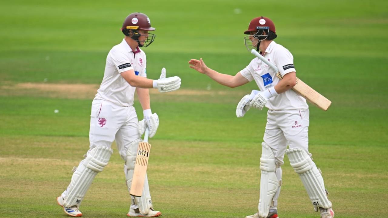 Tom Abell and James Rew rebuilt for Somerset, Somerset vs Nottinghamshire, Taunton, Division One, County Championship, June 29, 2025