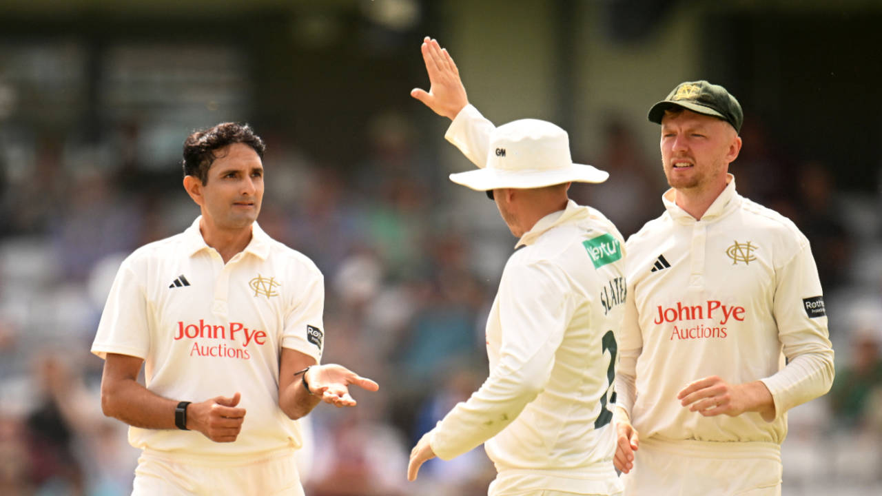 Mohammad Abbas struck on the second morning, Somerset vs Nottinghamshire, Taunton, Division One, County Championship, June 30, 2025