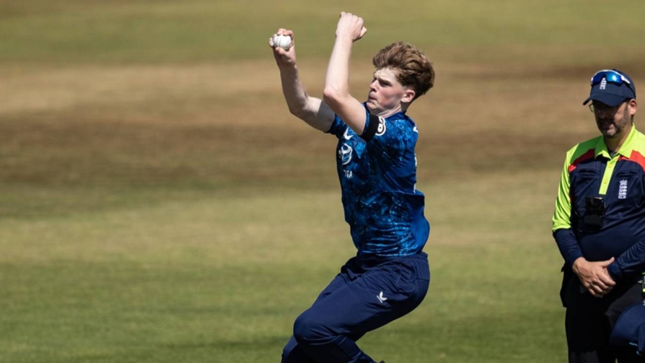 Alex French dismissed Ayush Mhatre for a duck, England U19s vs India U19s, 2nd Youth ODI, Northampton, June 30, 2025