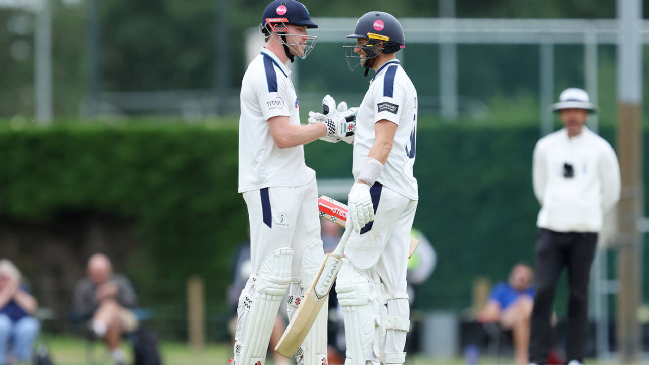 Matthew Revis and Ben Coad put on a stand worth 169, Yorkshire vs Essex, County Championship, Division One, York, 3rd day, July 1, 2025