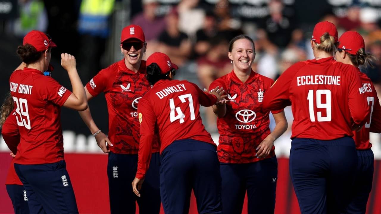 Lauren Filer struck early, England vs India, 2nd women's T20I, Bristol, July 1, 2025