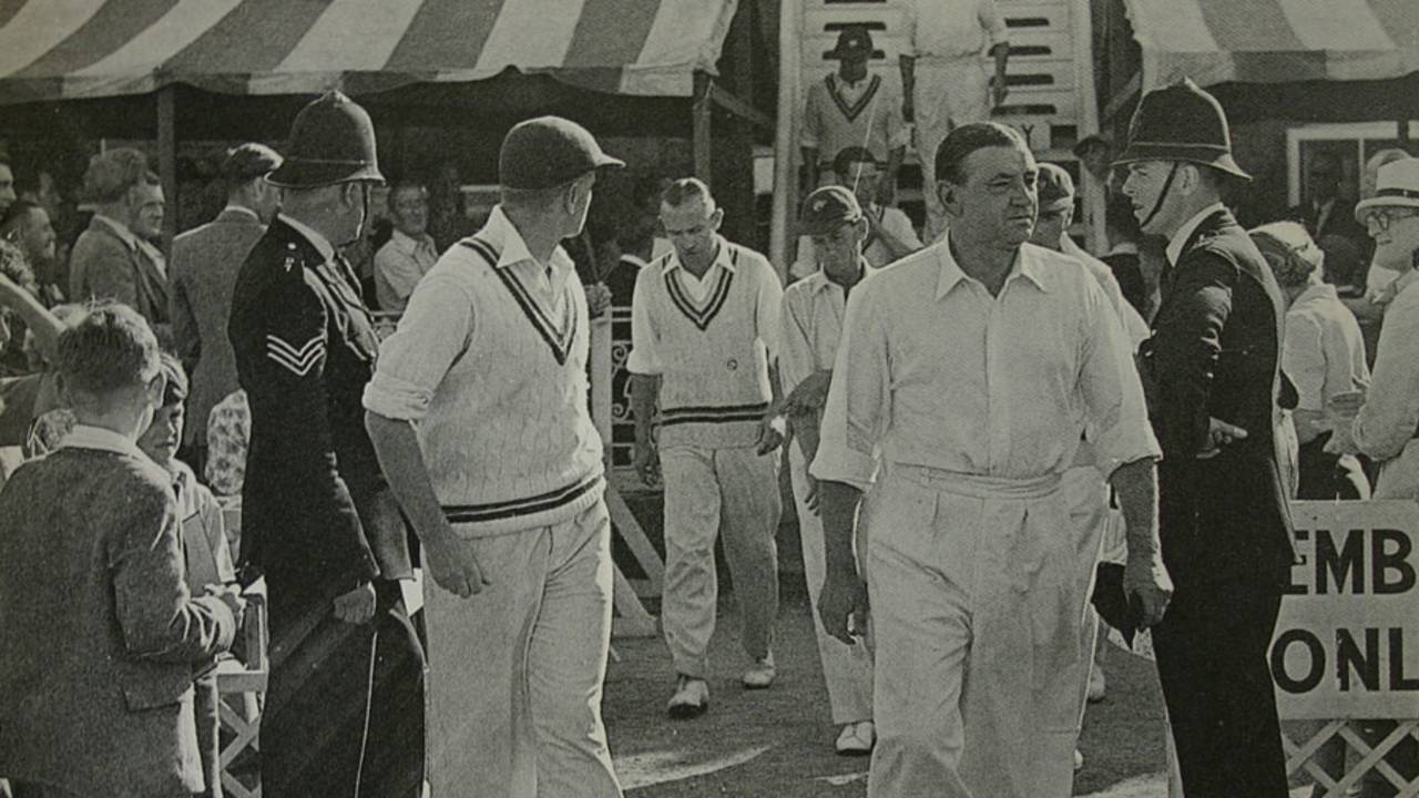 Wally Hammond makes a final - ill-advised - appearance for Gloucestershire in 1951