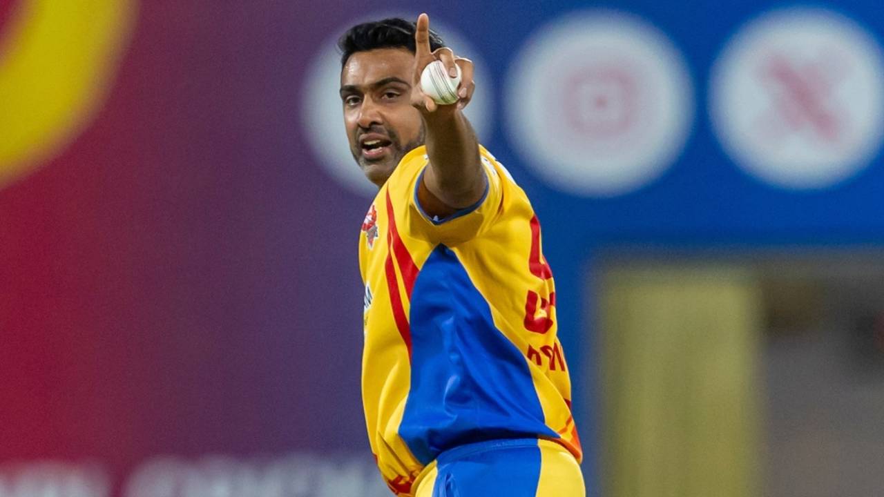 R Ashwin celebrates a wicket, Chepauk Super Gillies vs Dindigul Dragons, TNPL 2025, Qualifier 2, Dindigul, July 4, 2025