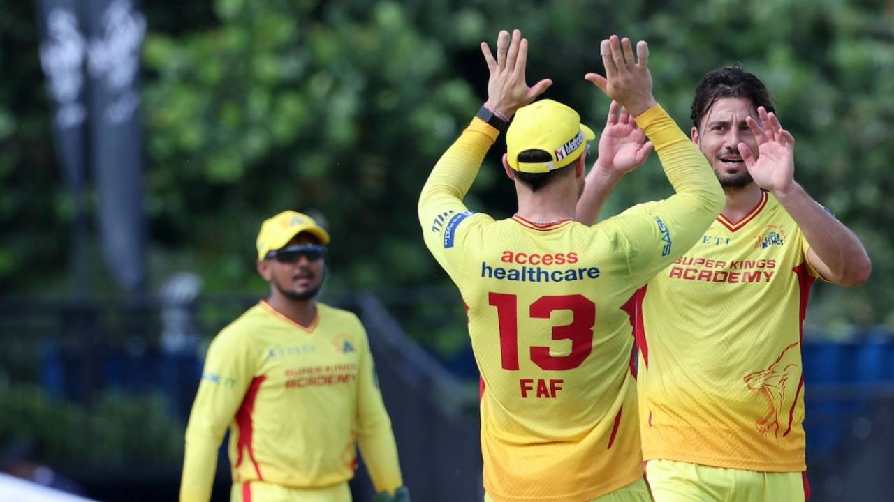 Marcus Stoinis sent back the openers quickly, San Francisco Unicorns vs Texas Super Kings, MLC 2025, Lauderhill, July 4, 2025