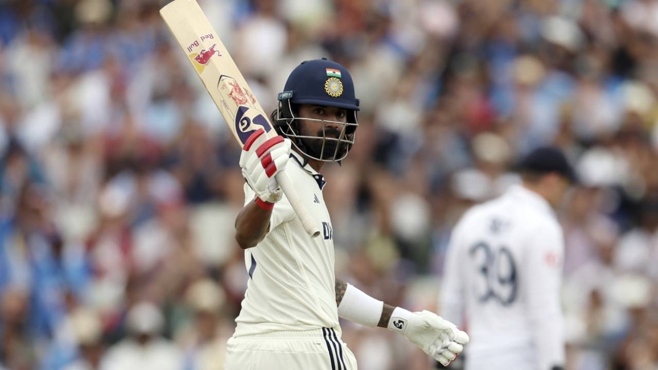 KL Rahul brought up his half-century off 78 balls, England vs India, 2nd Test, Birmingham, 4th day, July 5, 2025
