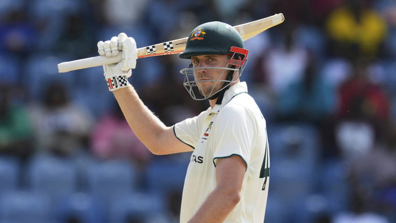 Cameron Green got to fifty the ball before he was dismissed, West Indies vs Australia, 2nd Test, 3rd day, St George's, July 5, 2025