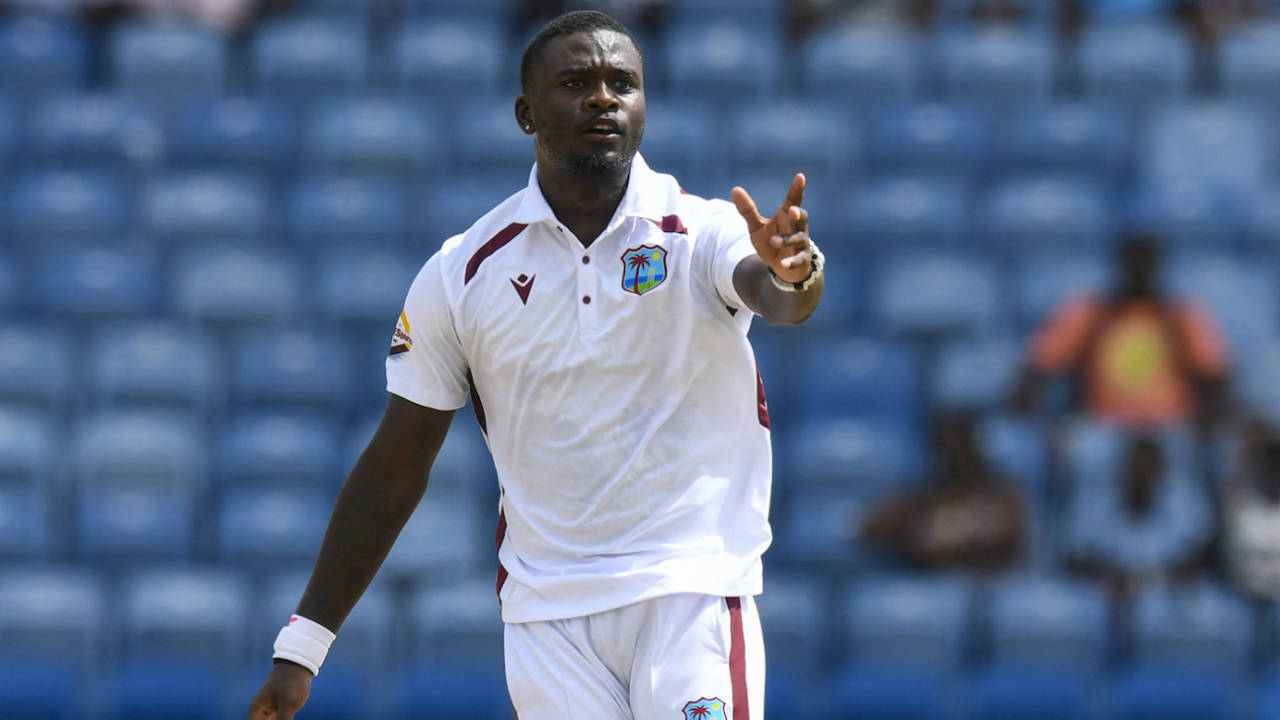 Jayden Seales was economical in the first two sessions, West Indies vs Australia, 2nd Test, 3rd day, St George's, July 5, 2025