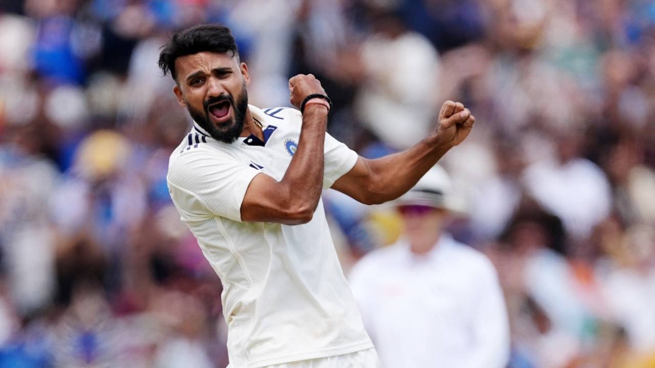 Akash Deep struck twice early on the final day, England vs India, 2nd Test, 5th day, Birmingham, July 6, 2025