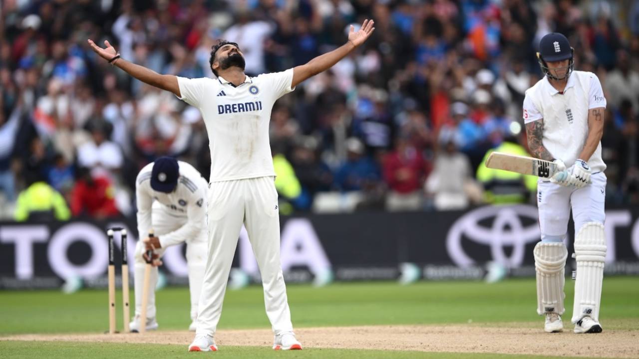 Akash Deep took the final wicket for India, England vs India, 2nd Test, 5th day, Birmingham, July 6, 2025