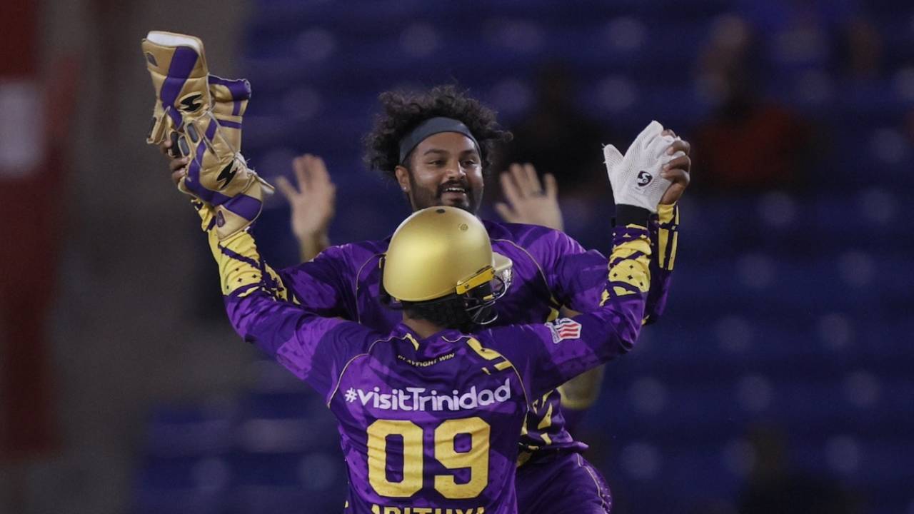 Karthik Gattepalli, on MLC debut, bagged a three-for, Los Angeles Knight Riders vs San Francisco Unicorns, MLC 2025, Lauderhill, July 6, 2025