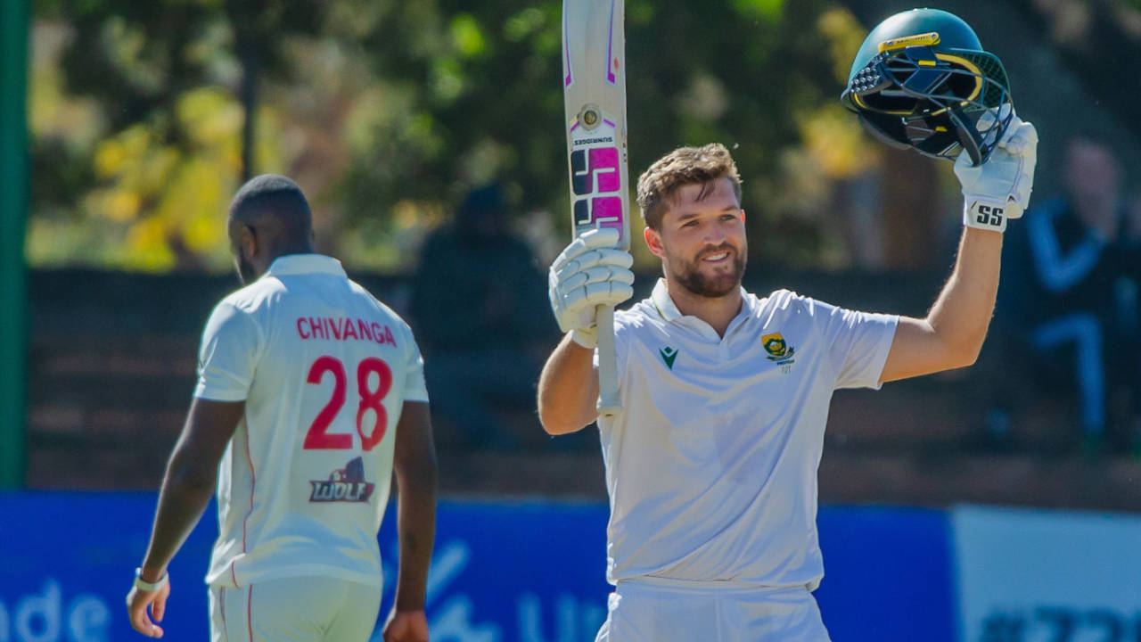 Wiaan Mulder became the second fastest triple centurion in Test cricket, Zimbabwe vs South Africa, 2nd Test, 2nd day, Bulawayo, July 7, 2025