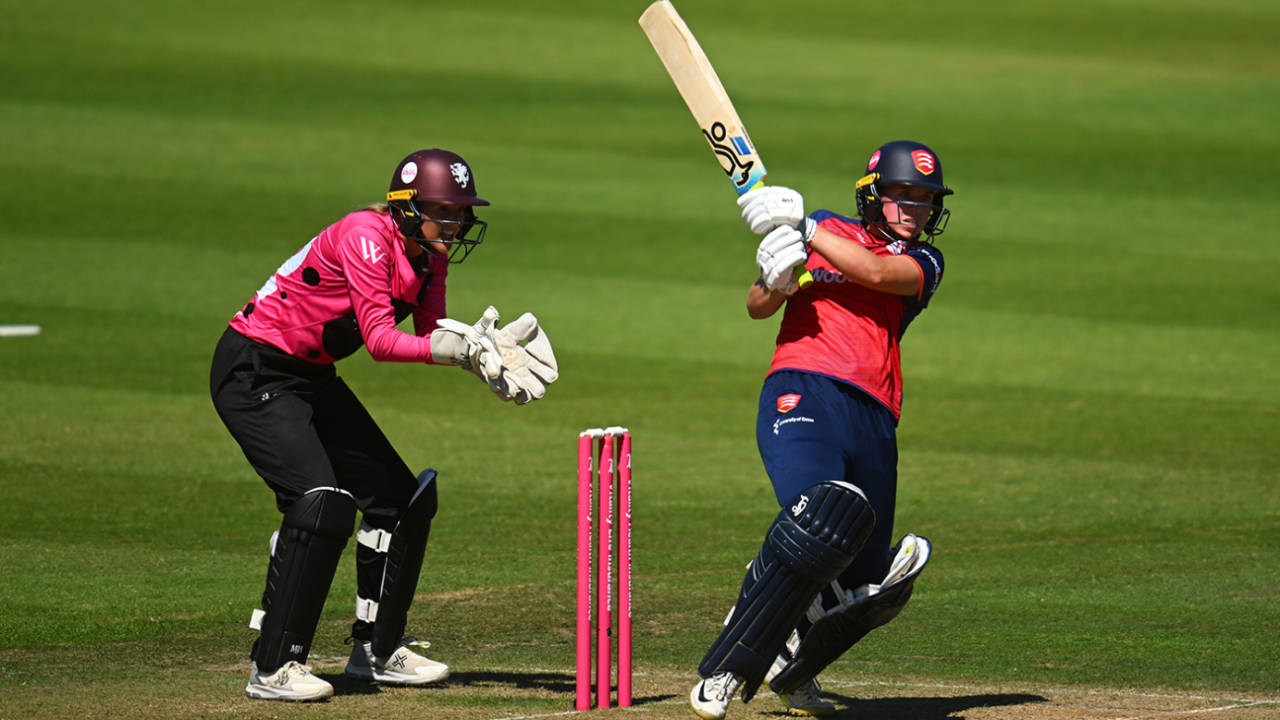 Jodi Grewcock top-scored with 45 off 34, Somerset vs Essex, Women's T20 Blast, Taunton, July 8, 2025