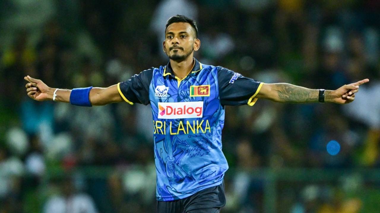 Dushmantha Chameera picked 3 for 51 in his eight overs, Sri Lanka vs Bangladesh, 3rd ODI, Pallekele, July 8, 2025