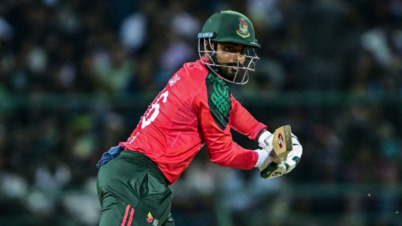 Litton Das had another poor outing, Sri Lanka vs Bangladesh, 1st T20I, Pallekele, July 10, 2025
