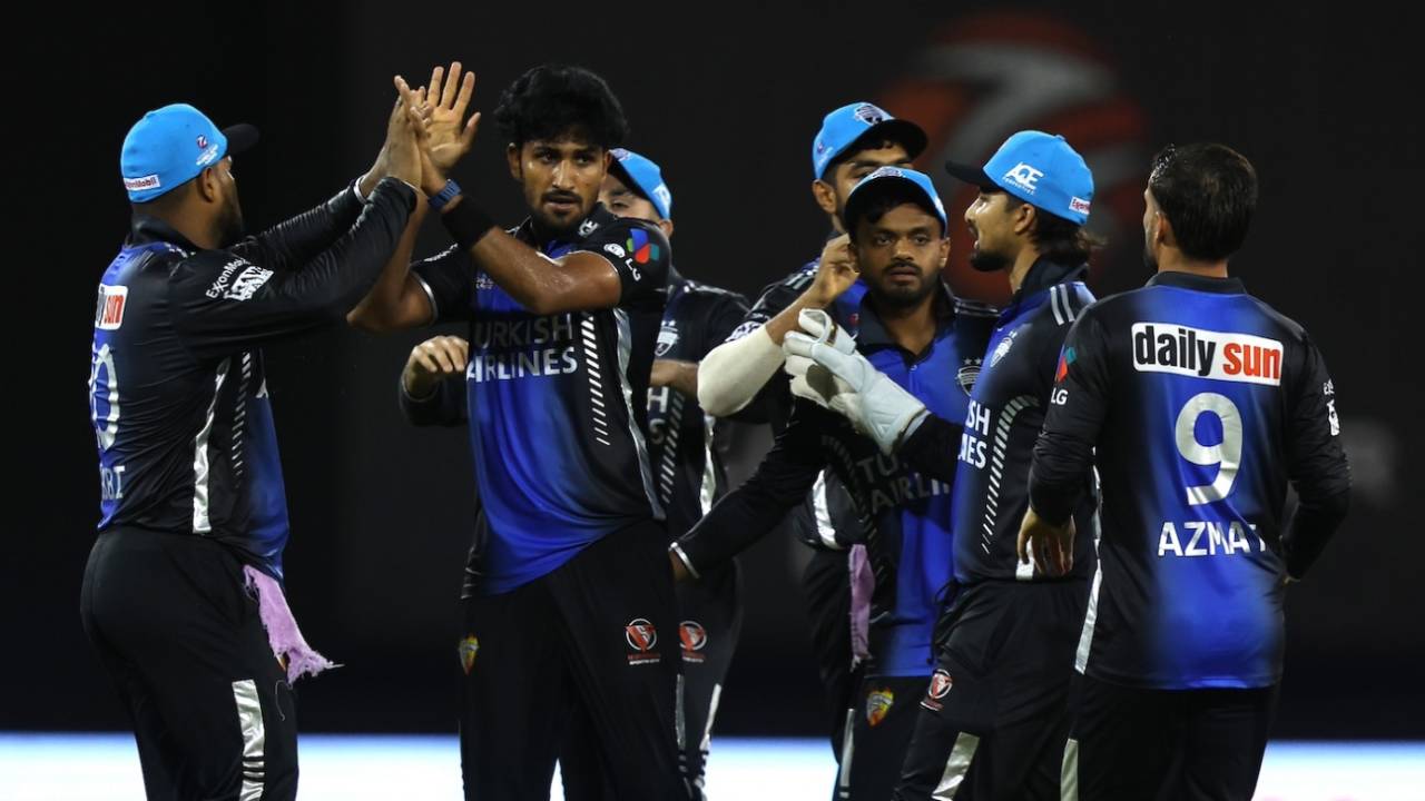 Khaled Ahmed picked up four wickets, Guyana Amazon Warriors vs Rangpur Riders, GSL 2025, Providence, July 10, 2025