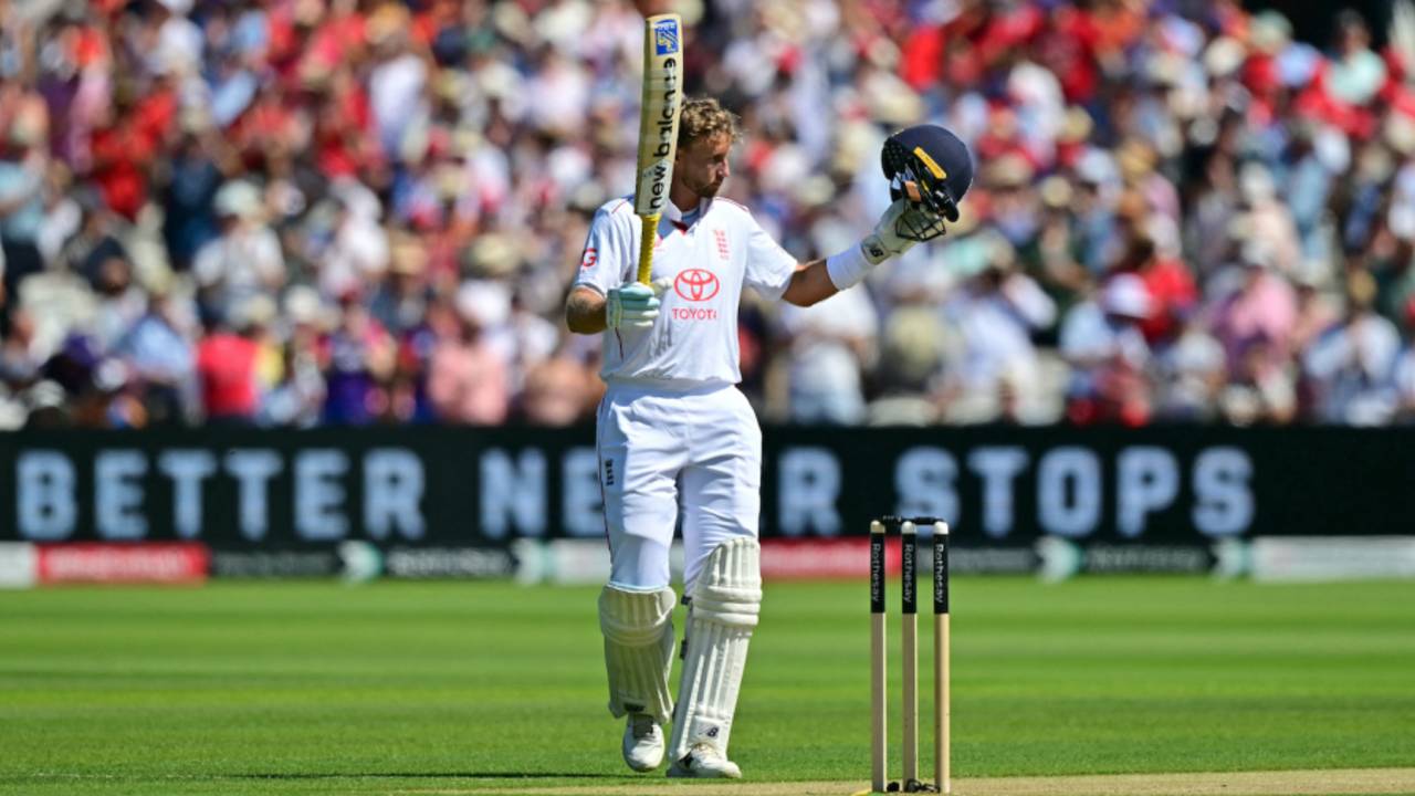 Joe Root brought up his 37th Test century, England vs India, 3rd Test, Lord's, London, 2nd Day, July 11, 2025