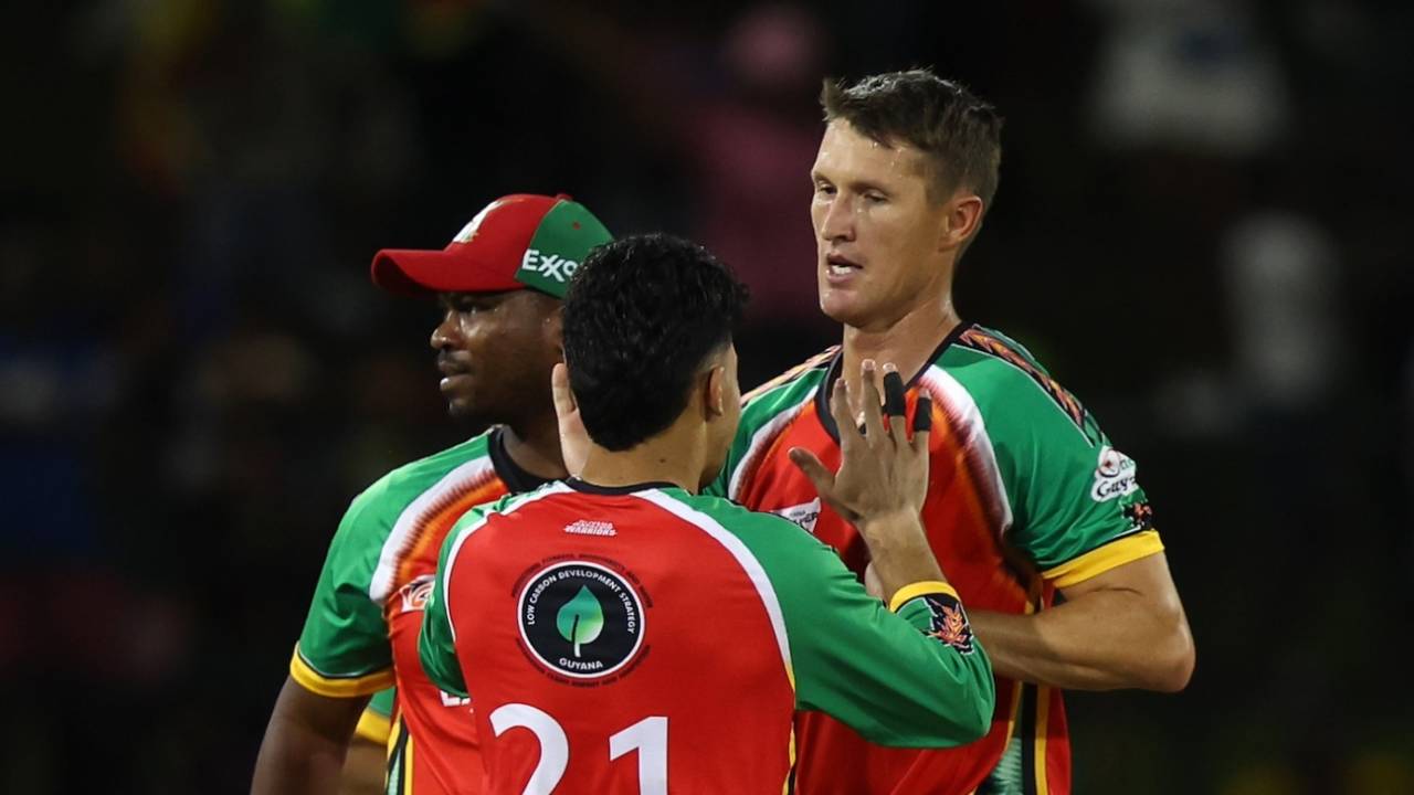 Dwaine Pretorius struck big, early blows, Guyana Amazon Warriors vs Central Districts, GSL 2025, Providence, July 11, 2025