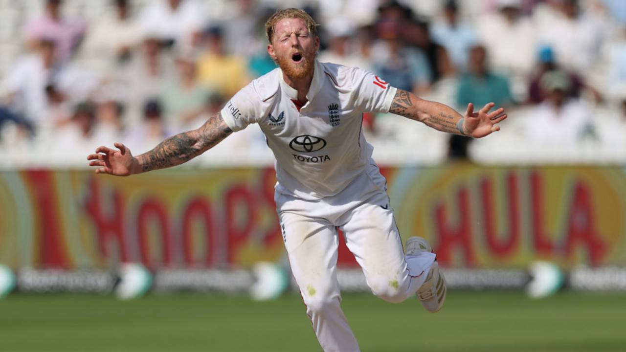 Ben Stokes toiled in a long spell after tea, England vs India, 3rd Test, Lord's, London, 3rd day, July 12, 2025