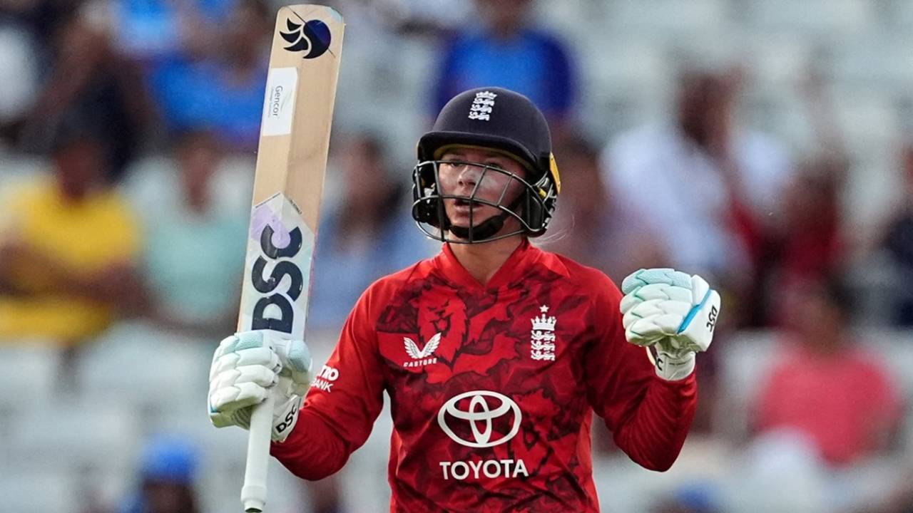 Danni Wyatt-Hodge recorded a fifty in her 300th appearance for England, England vs India, 5th Women's T20I, Edgbaston, July 12, 2025