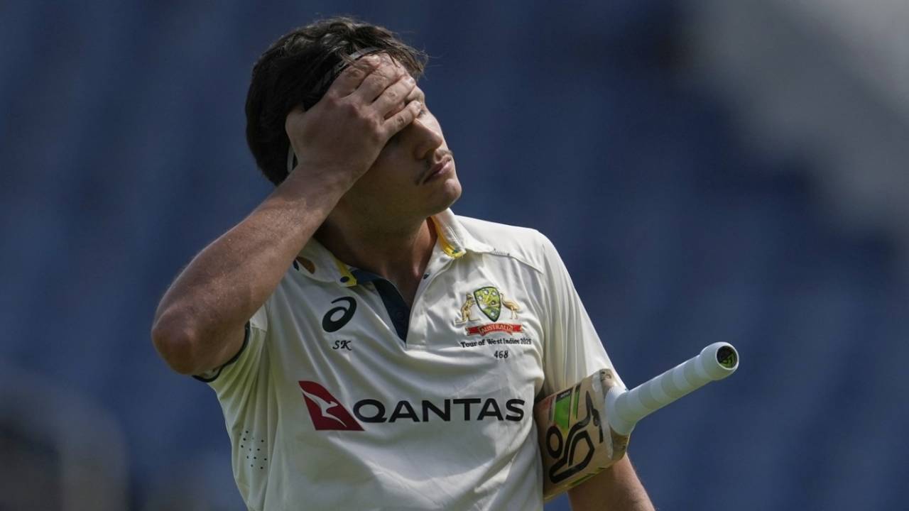 Sam Konstas' woes continued, West Indies vs Australia, 3rd Test, Kingston, Day 1, July 12, 2025