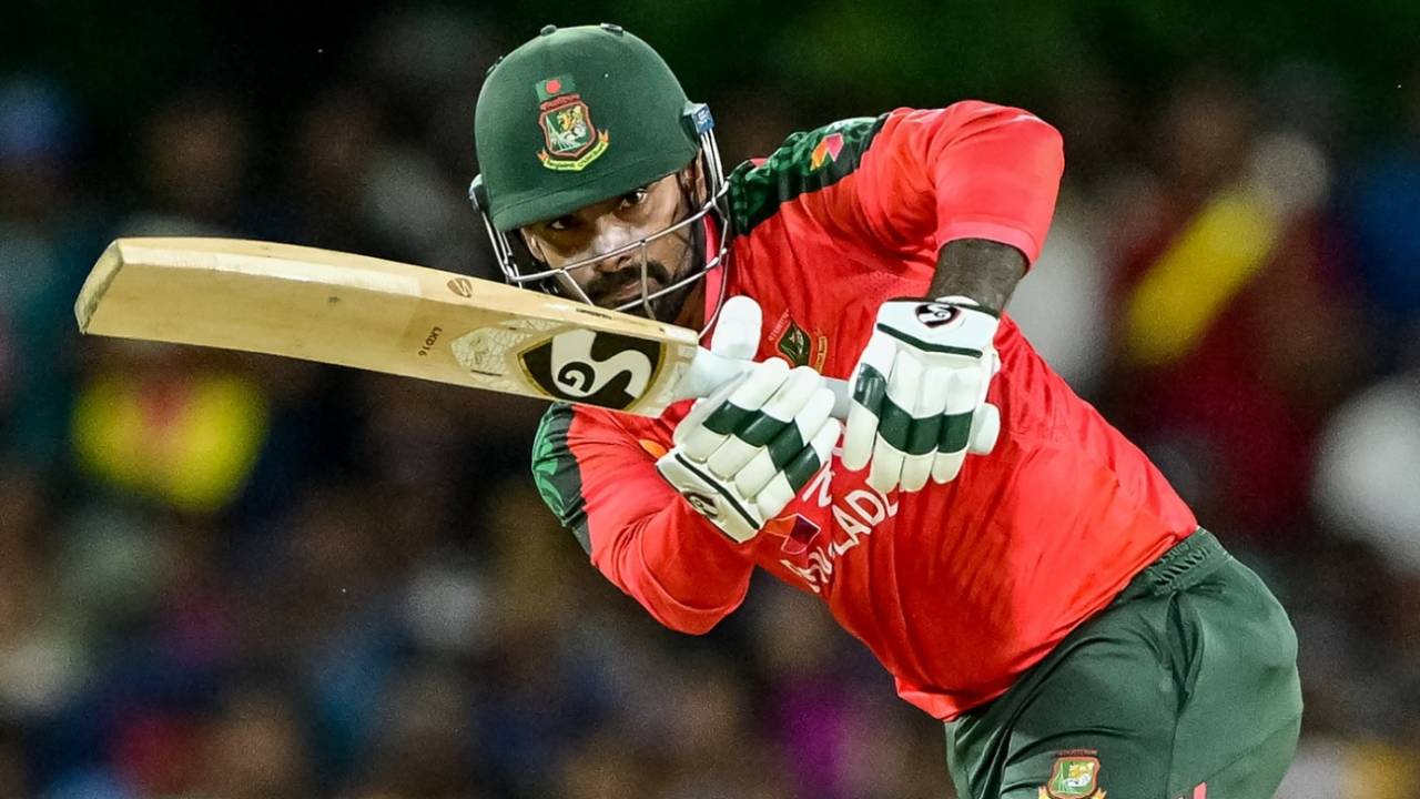 Litton Das' half-century boosted Bangladesh, Sri Lanka vs Bangladesh, 2nd T20I, Dambulla, July 13, 2025