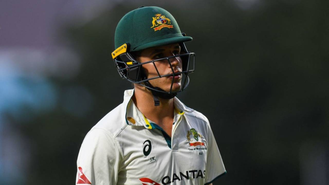 Sam Konstas walks off after being dismissed for 0, West Indies vs Australia, 3rd Test, Kingston, Day 2, July 13, 2025