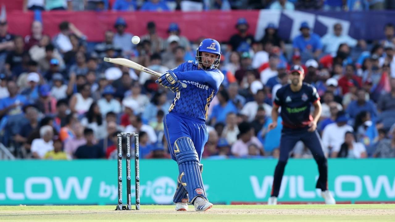 Quinton de Kock scored a brisk fifty, MI New York vs Washington Freedom, MLC, final, Dallas, July 13, 2025