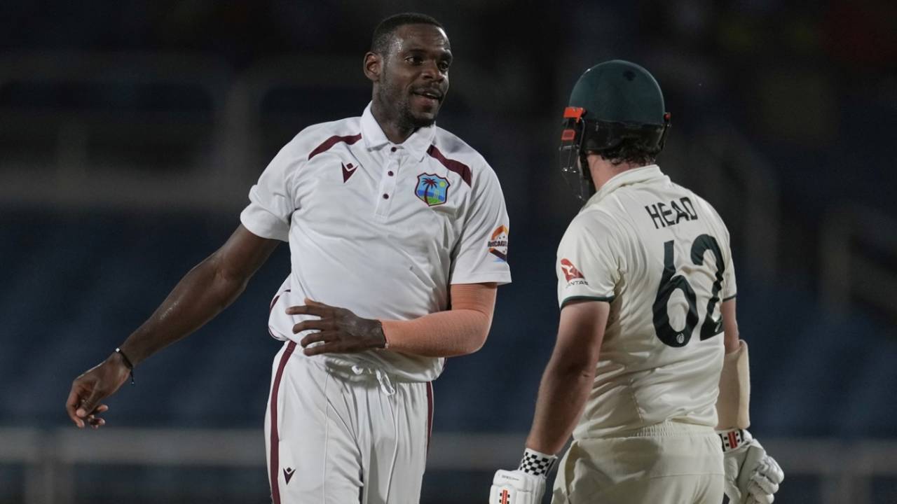 Justin Greaves cut Travis Head's stay short, West Indies vs Australia, 3rd Test, Kingston, Day 2, July 13, 2025