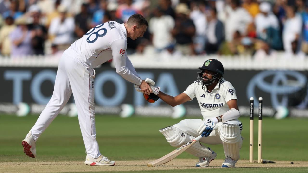 Spirit of cricket! Harry Brook consoles Mohammed Siraj, England vs India, 3rd Test, Lord's, fifth day, July 14, 2025