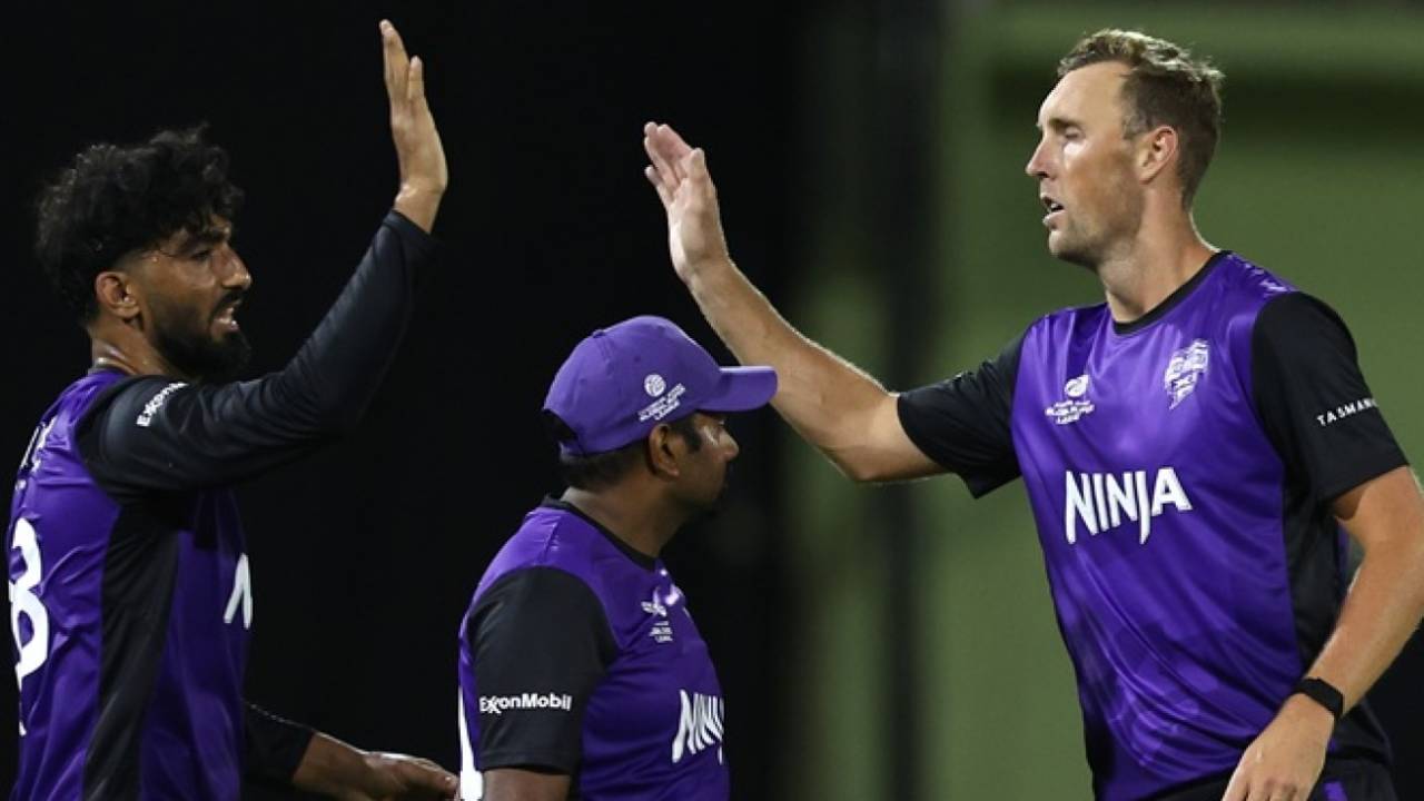 Billy Stanlake finished with three wickets, Guyana Amazon Warriors vs Hobart Hurricanes, GSL, Providence, July 16, 2025