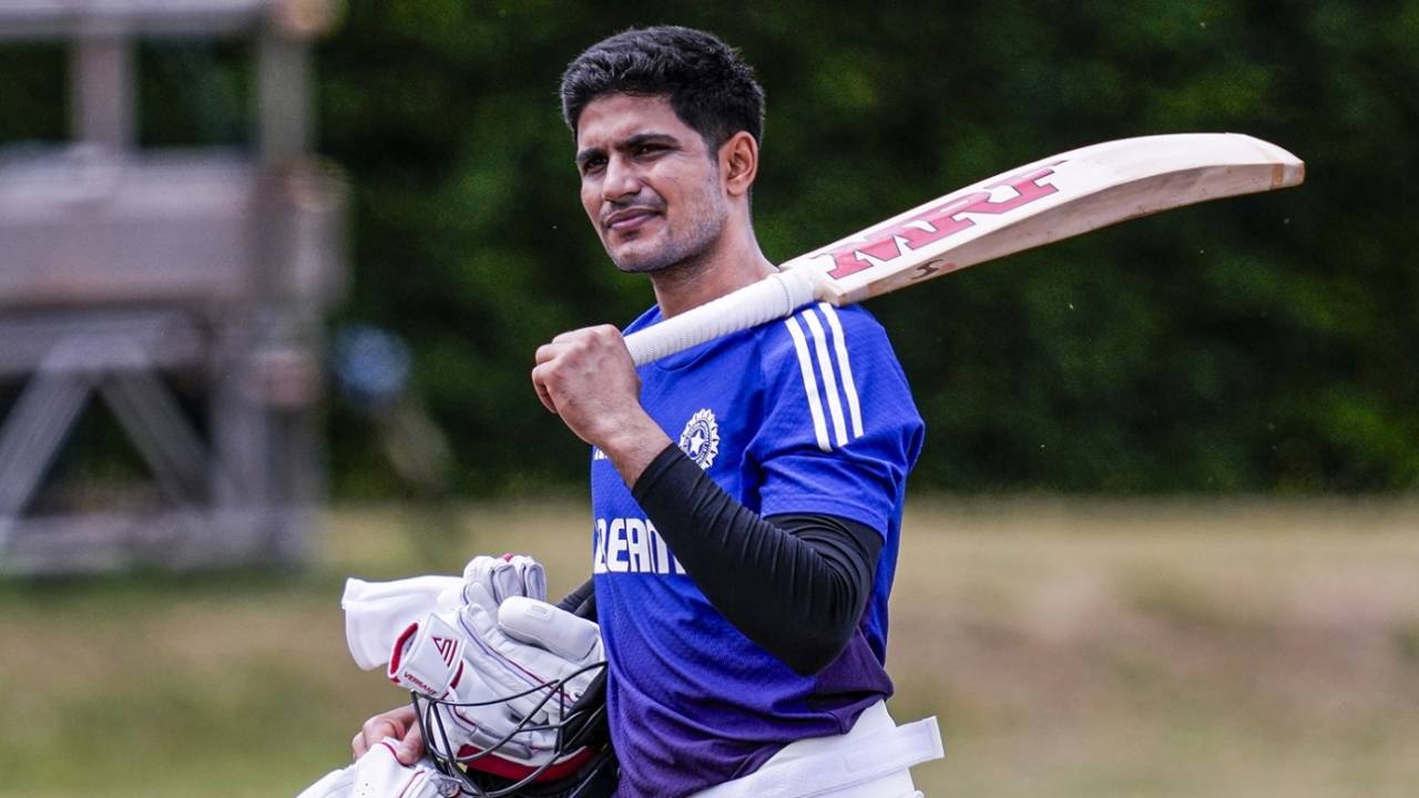 Shubman Gill gears up for the fourth Test against England, Beckenham, July 17, 2025 