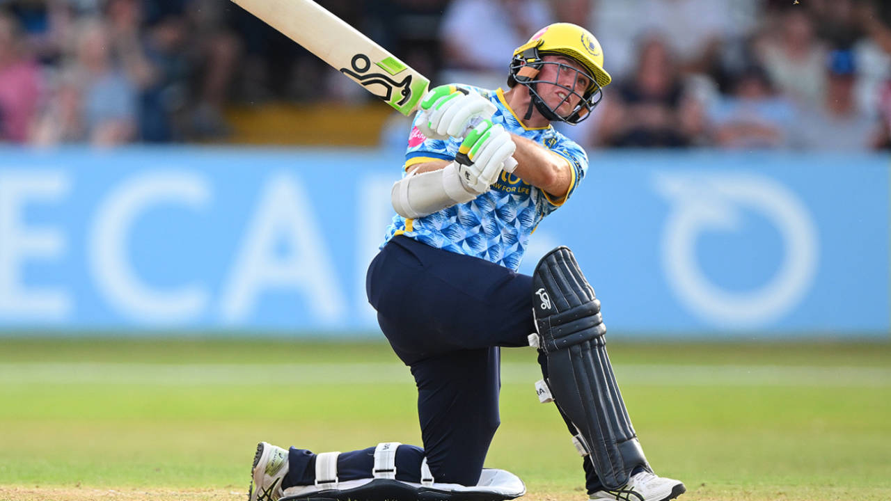 Tom Latham slammed a century, Derbyshire vs Birmingham, Men's T20 Blast, Derby, July 18, 2025
